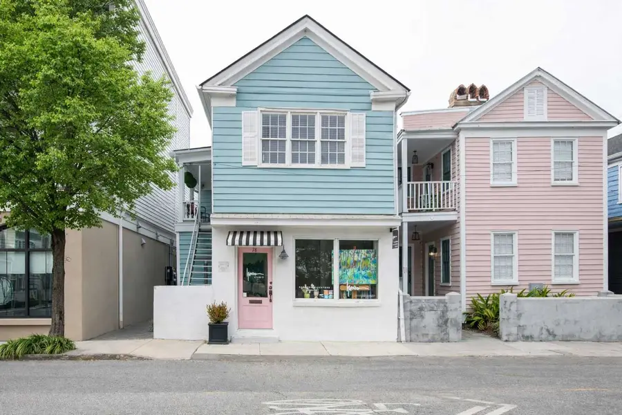 Exterior of the home. Looking forward to hosting you in beautiful Downtown Charleston!