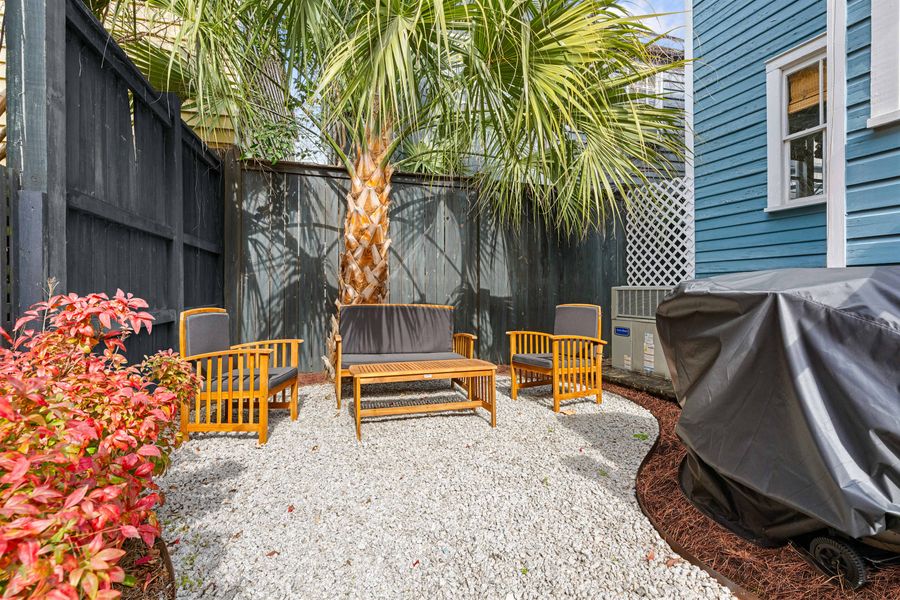 Plenty of room to relax on the outdoor space