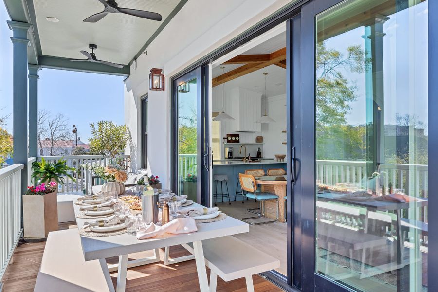 Choose to dine inside or out!