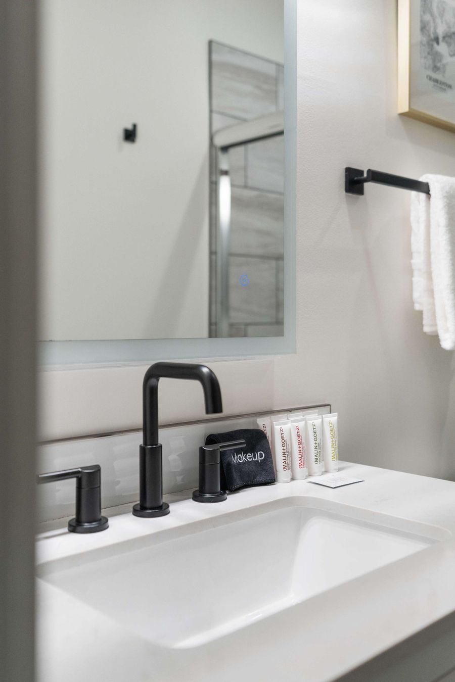 Basic amenities are supplied for your convenience.
