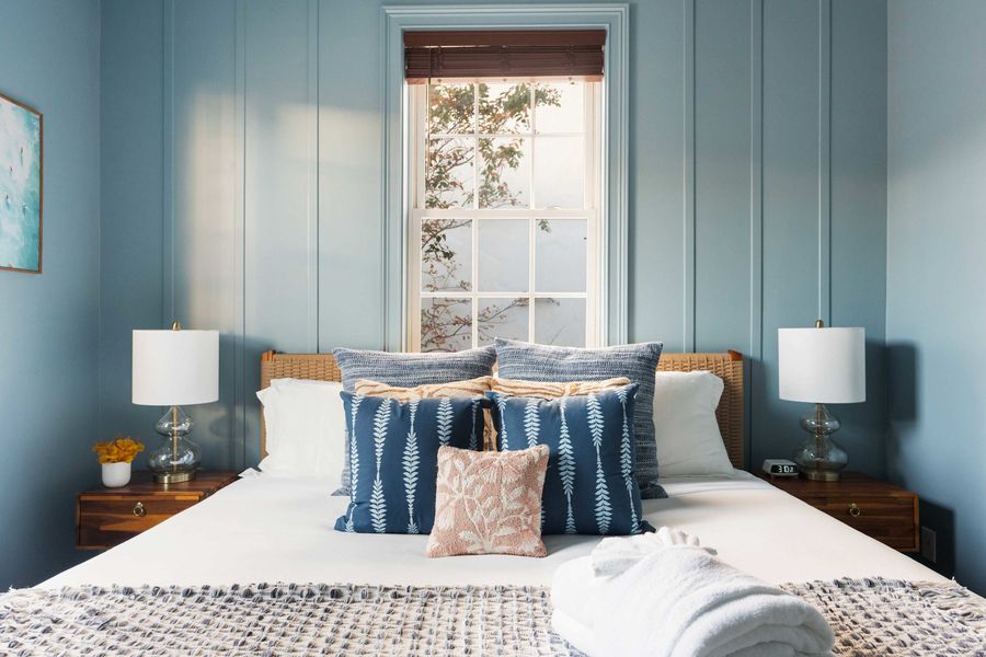 New, luxury bedding in every room.
