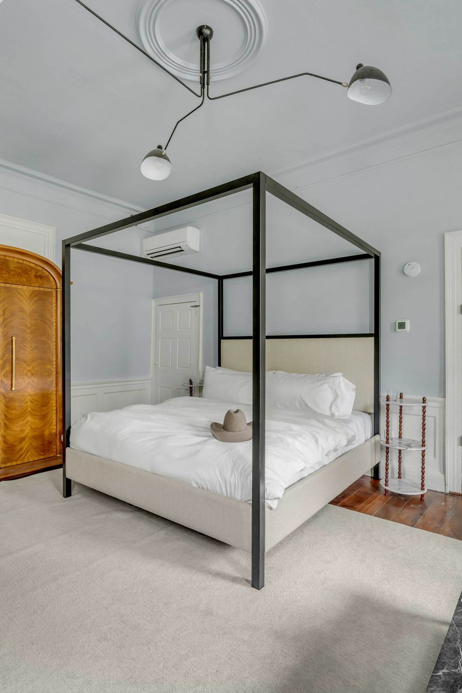Bedroom 1: King bed