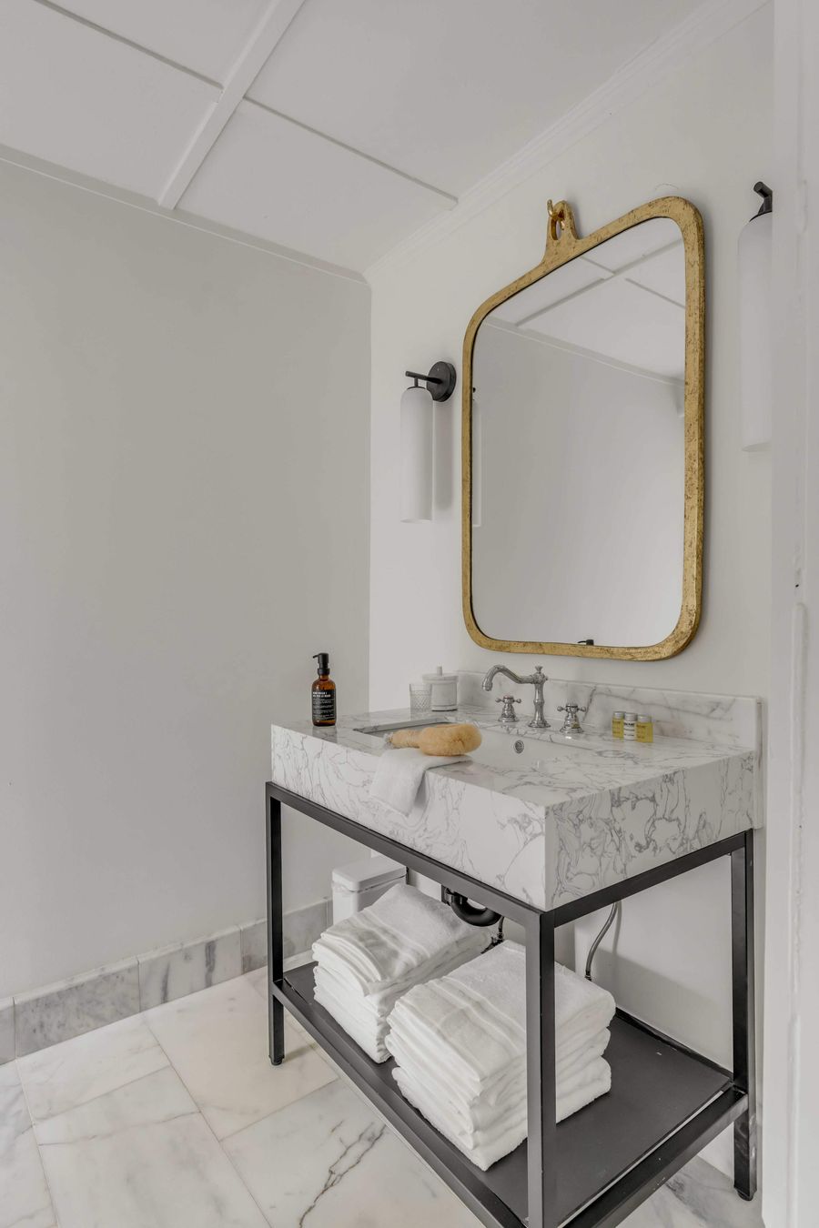 Bathroom 2: Walk-in shower