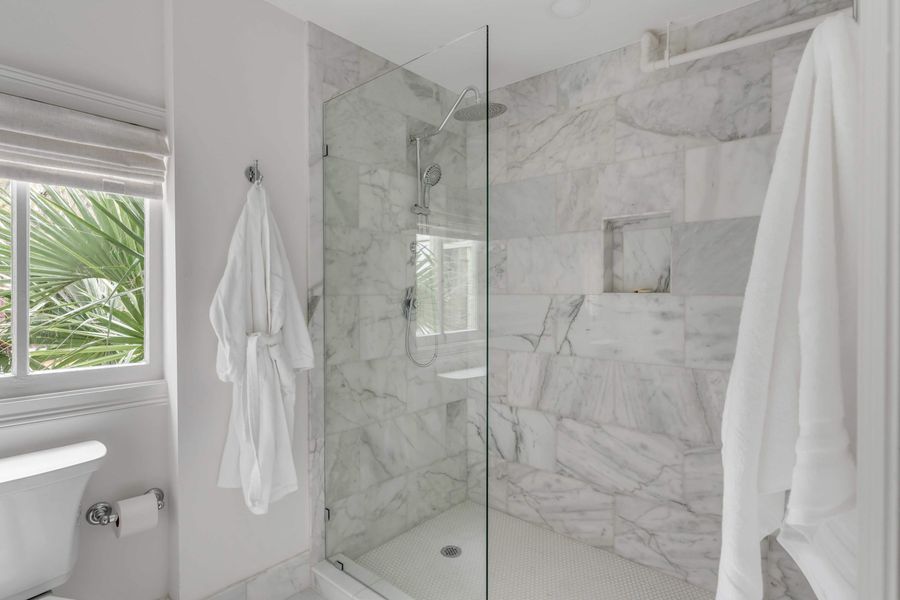 Bathroom 2: Walk-in shower