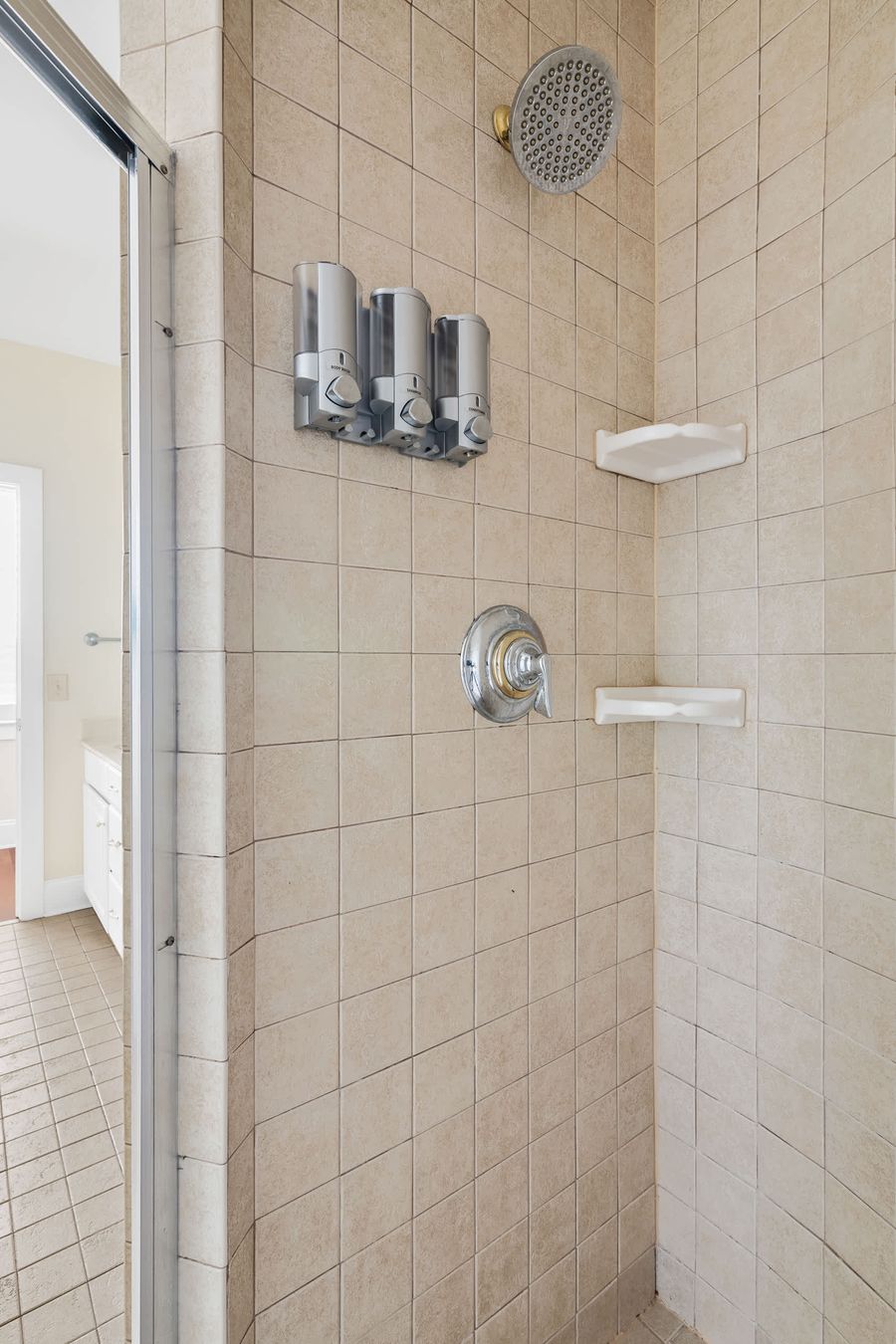 Bathroom 1: Walk-in shower