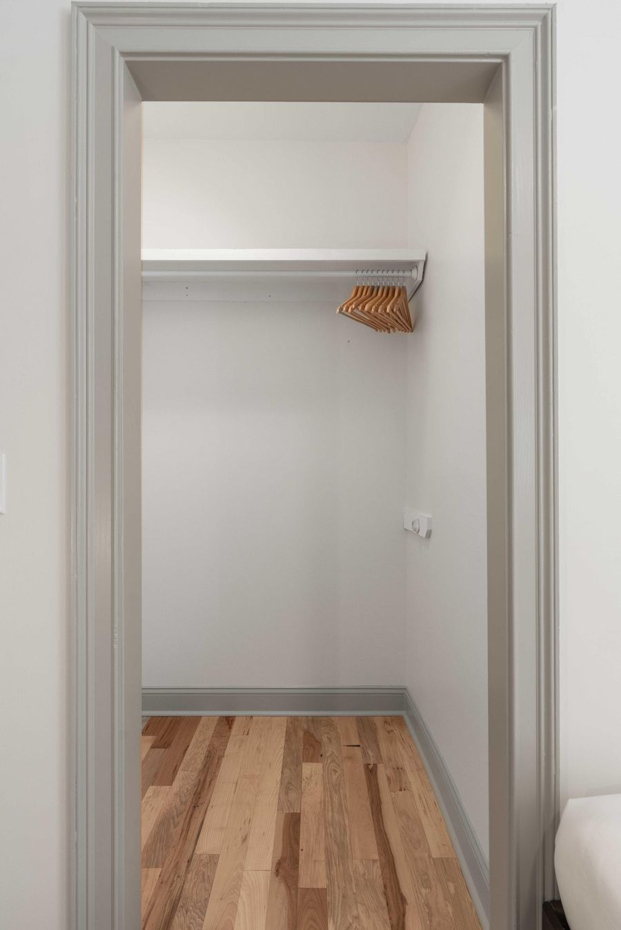 Huge walk-in closets for your convenience and luggage storage!