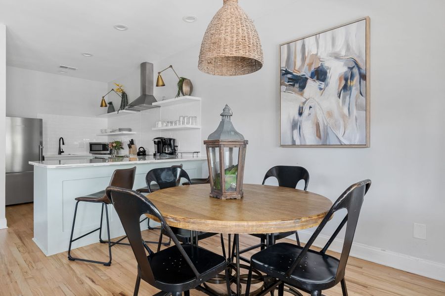 Dining area