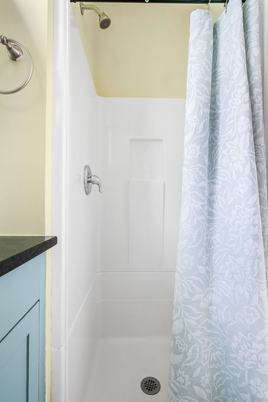 Full bathroom with walk-in shower