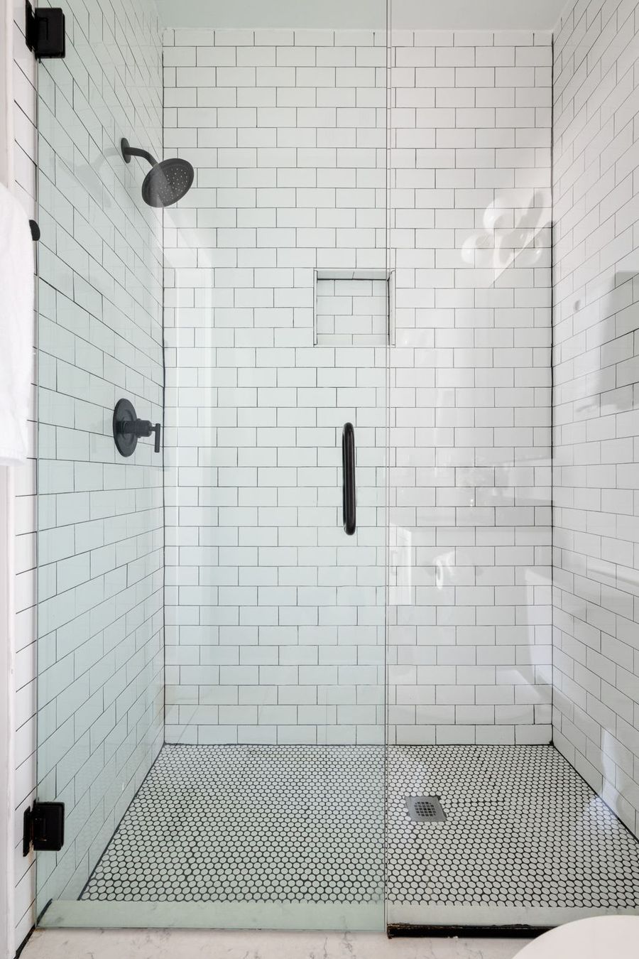 Bathroom 1: Walk-in shower