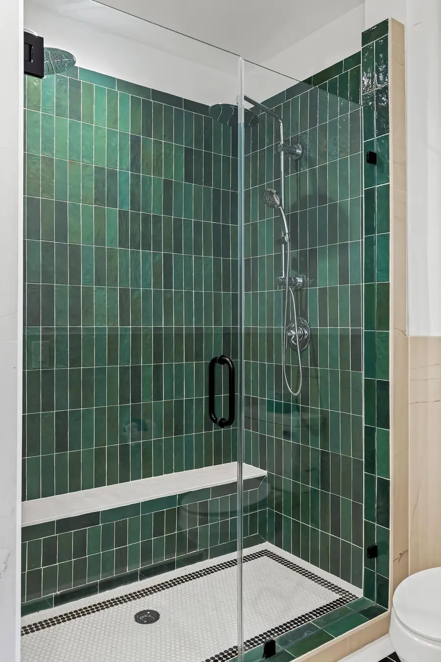 Bathroom 1: Walk-in shower