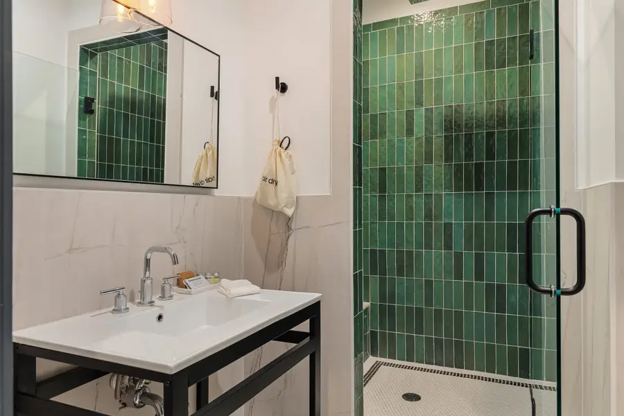 Bathroom 1: Walk-in shower
