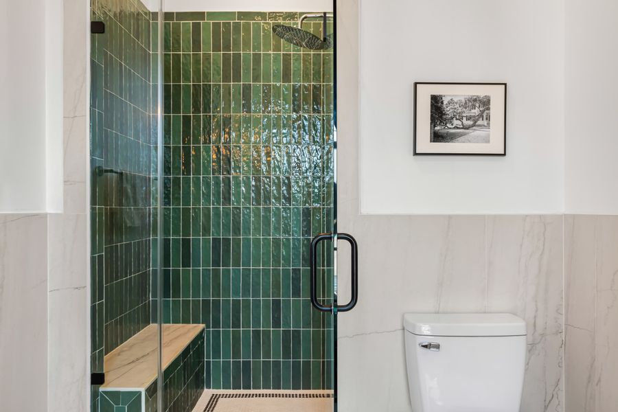 Bathroom 1: Walk-in shower