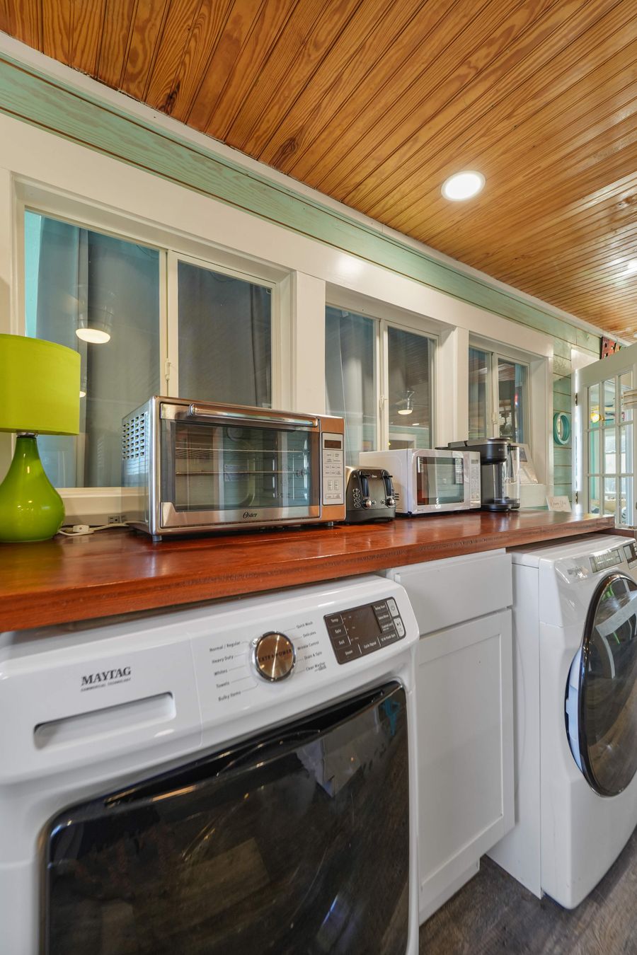 Washer + dryer for your use