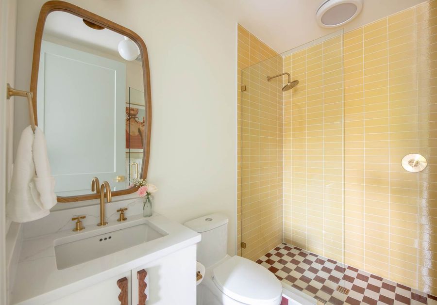Bathroom 2: Walk-in shower