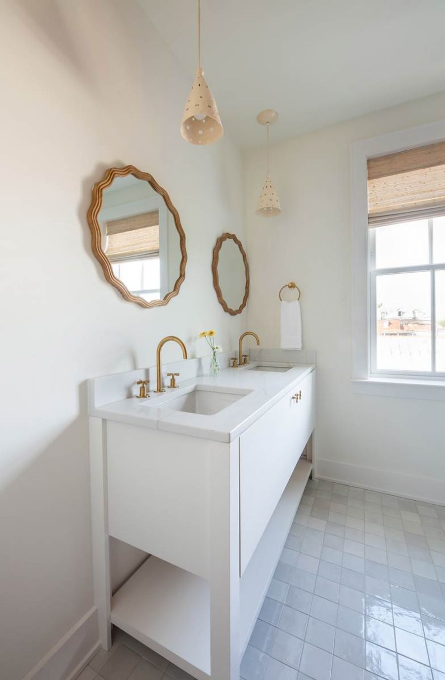 Bathroom 4: Double vanity