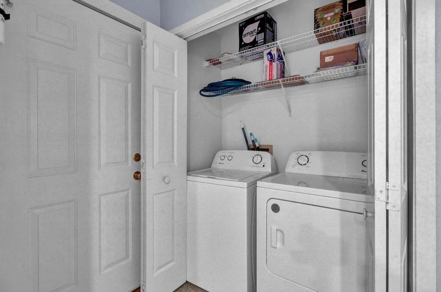 Washer + dryer for your use