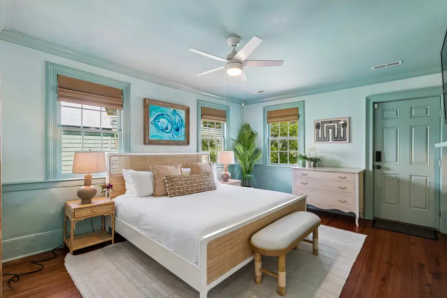 Bedroom #2: Features a cozy king bed and TV, offering a comfortable space to relax and recharge.