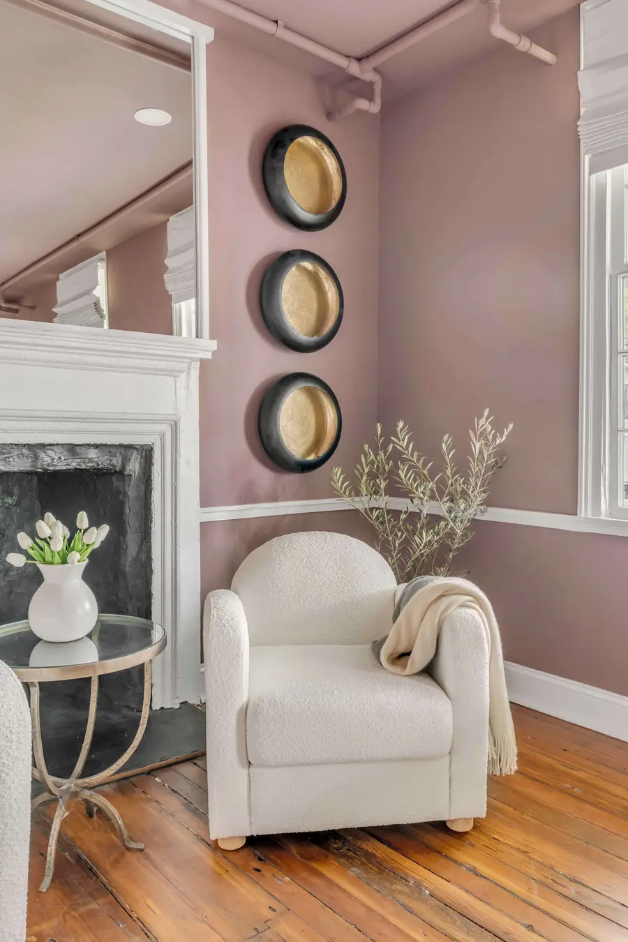 Bedroom #1: Unwind in a plush king bed with a private ensuite bathroom and a cozy sitting area for two, perfect for enjoying your morning coffee or relaxing after a day of exploring.