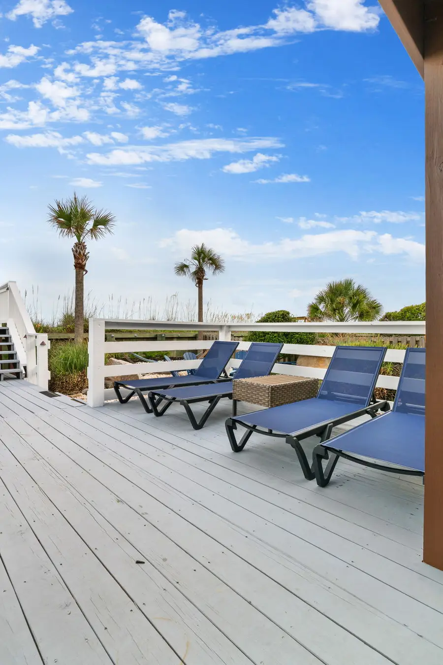 Stretch out on the beachfront lounge chairs and soak in uninterrupted ocean views.