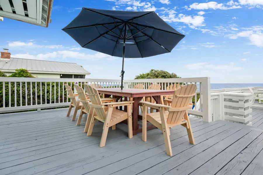 Take in breathtaking ocean views from the expansive deck, the perfect spot for sunrise breakfast or sunset dinners.
