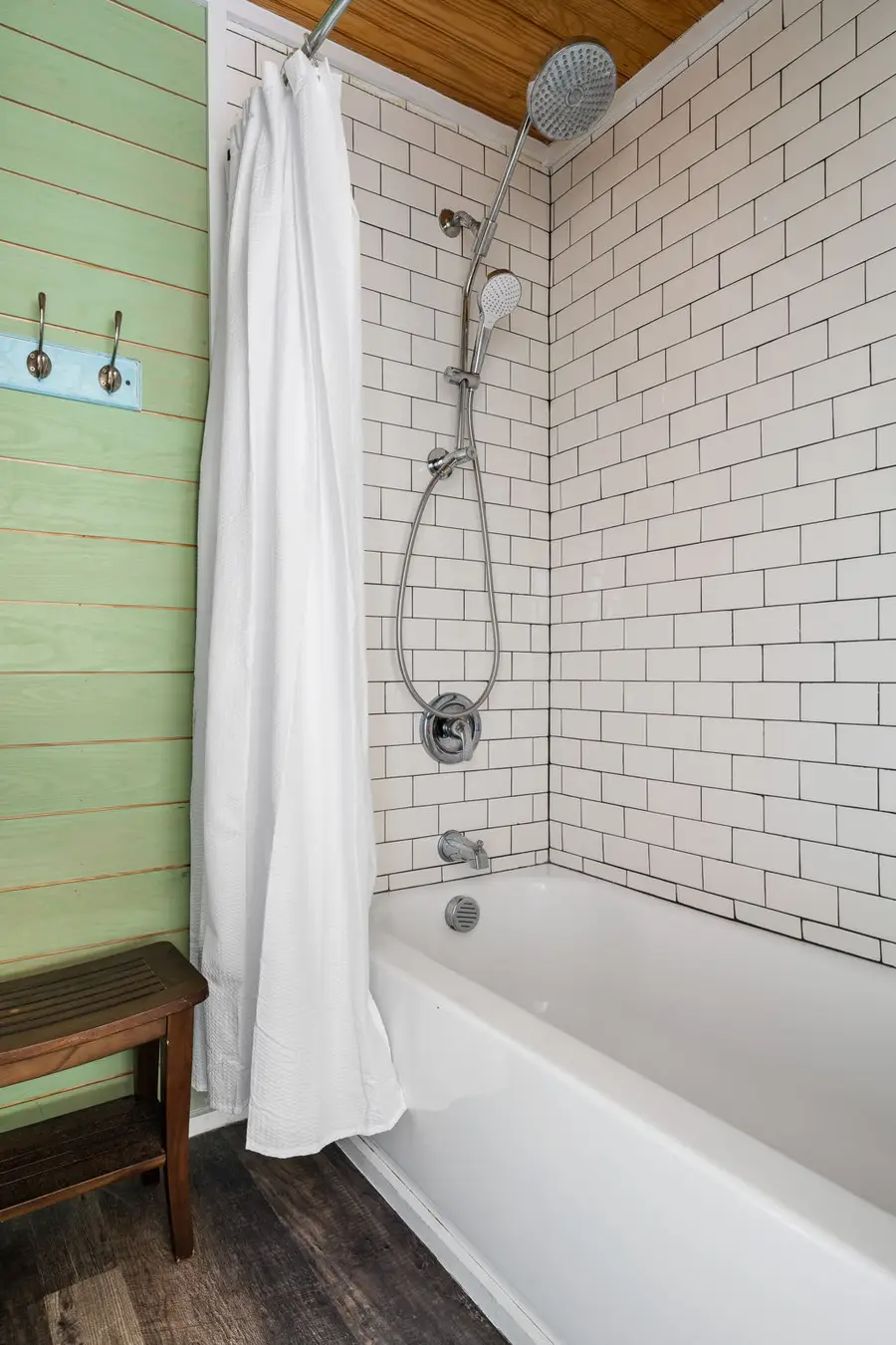 Bathroom #4: Offers a shower tub combo, providing comfort and convenience for every guest.