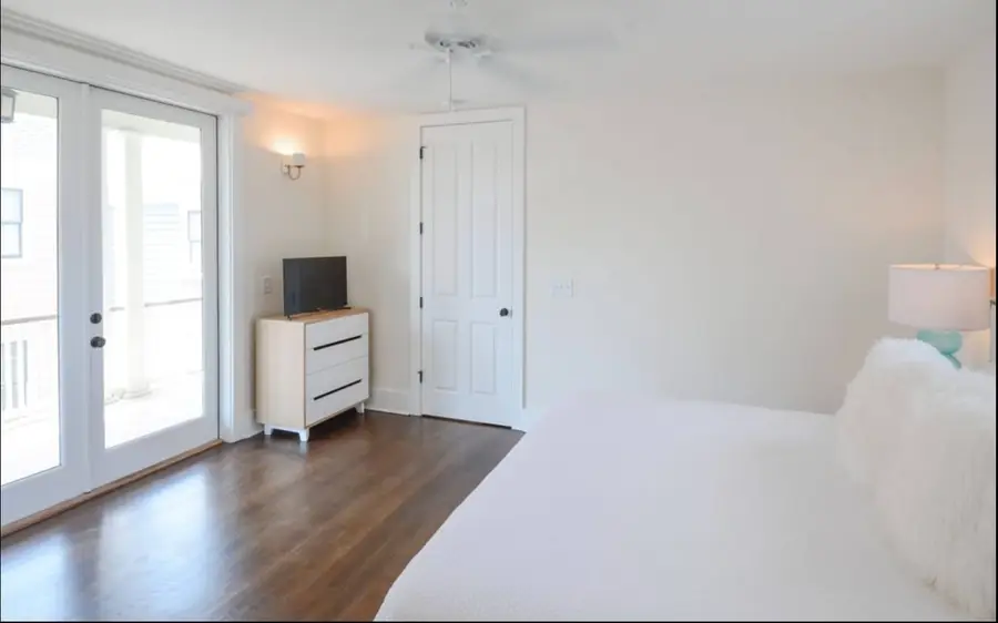 Bedroom 1: King bed + TV