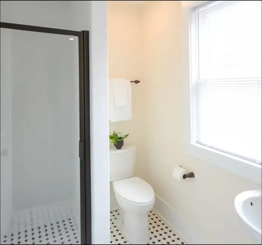 Bathroom 2: Walk-in shower