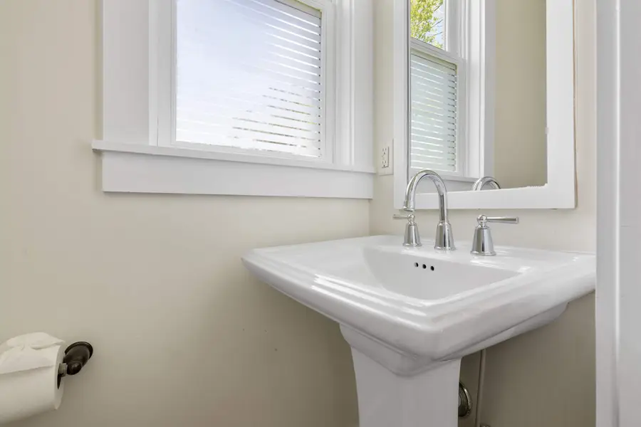 Half Bath off the kitchen 
