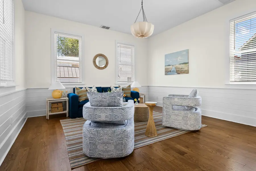 A large, inviting living room with plenty of space for the whole group to gather and unwind together!