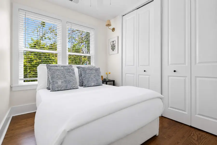 Bedroom 2: Double Bed + TV + Ceiling Fan