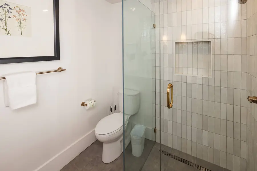 Bathroom 1: Walk-in Shower 
