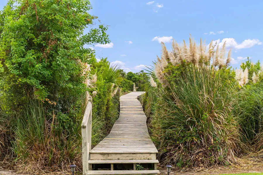 Entrance to the private beach access 