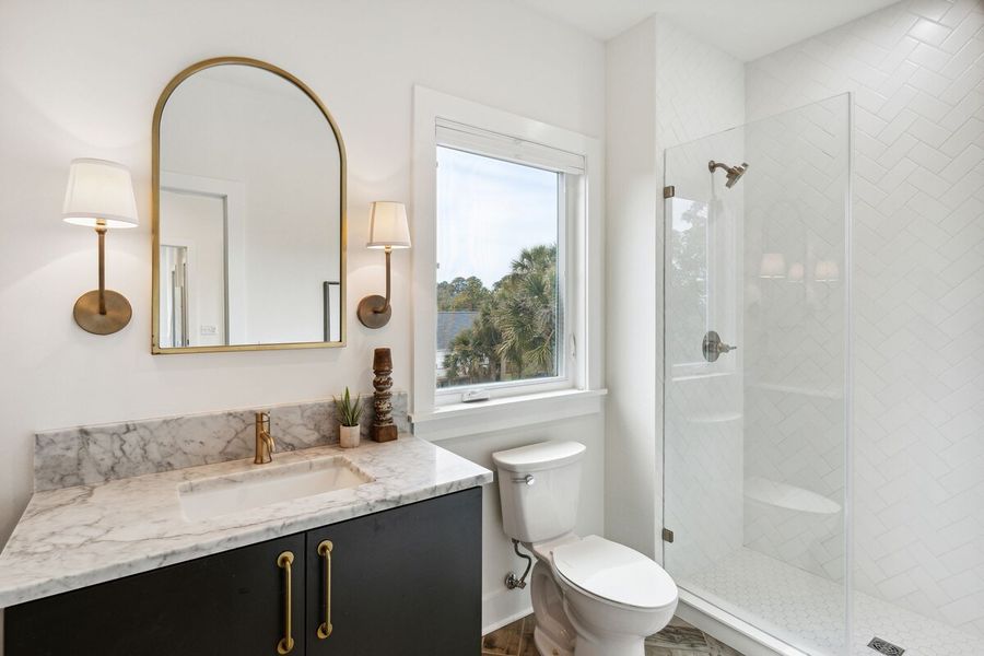 Bathroom #2: Walk-in shower