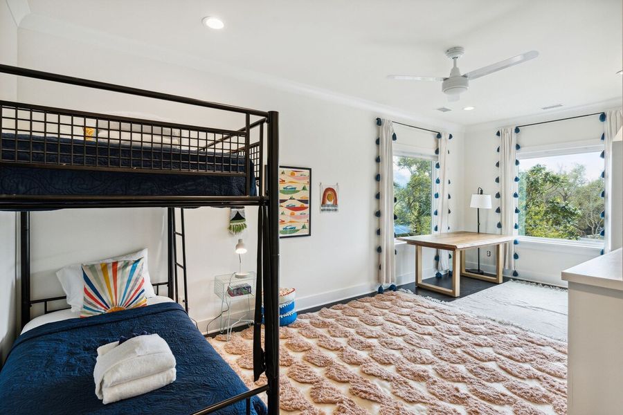 Bonus Room: Twin Bunks + Hallway Bath