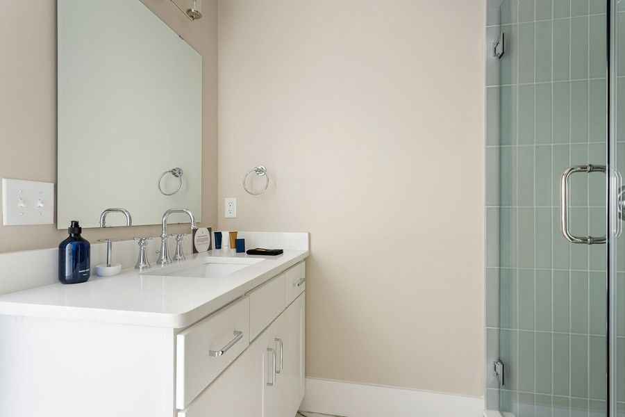 Bathroom #6: Walk-in shower
