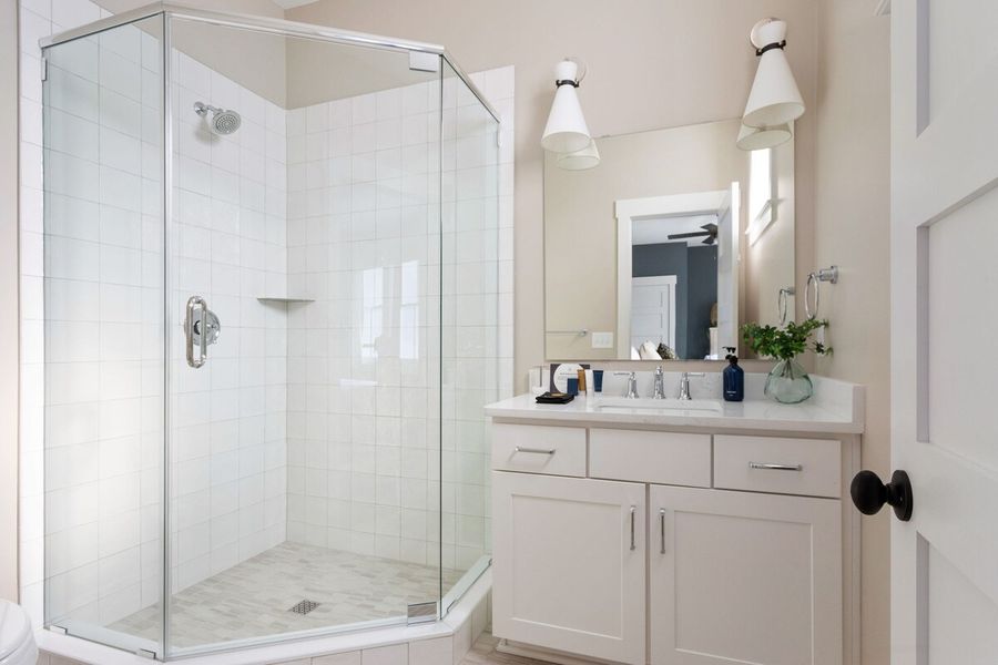 Bathroom #8: Walk-in shower