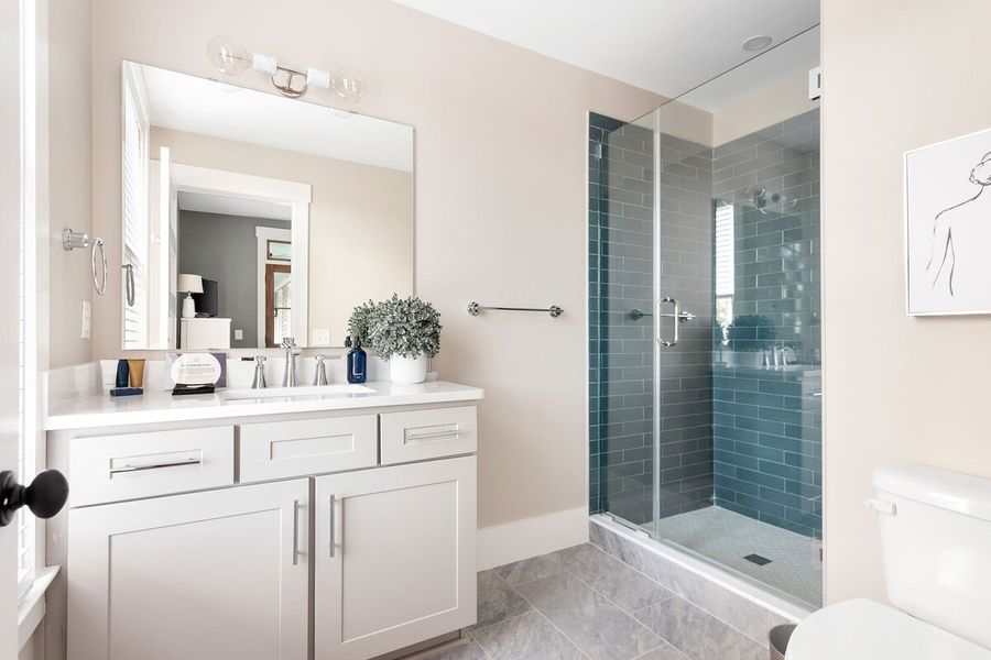 Bathroom #1: Walk-in shower