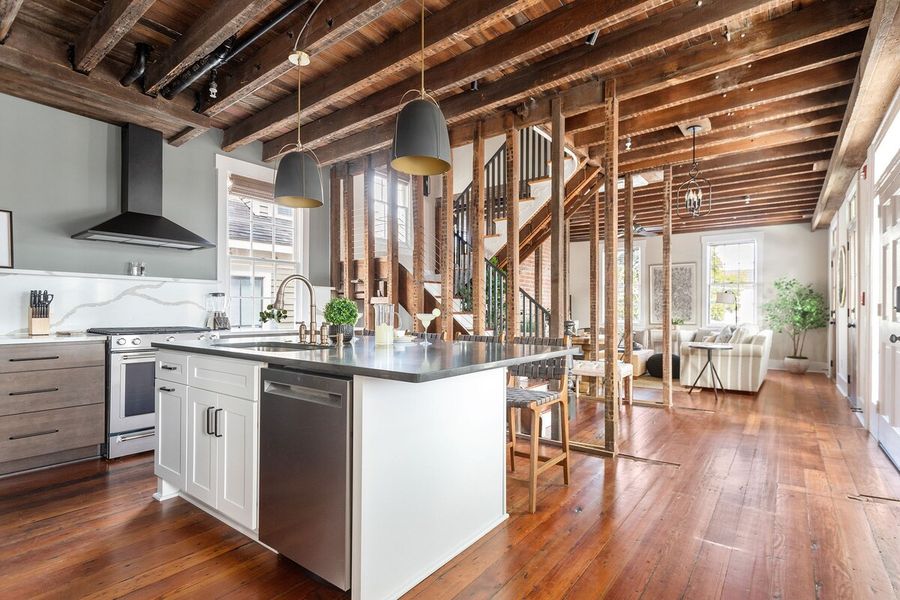 Open layout with plenty of space for your group