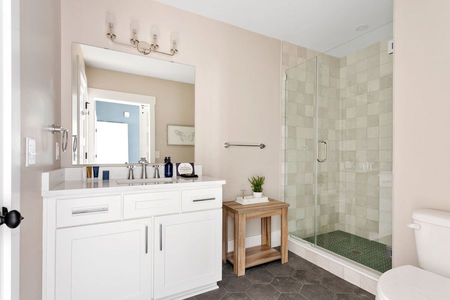 Bathroom #2: Walk-in shower