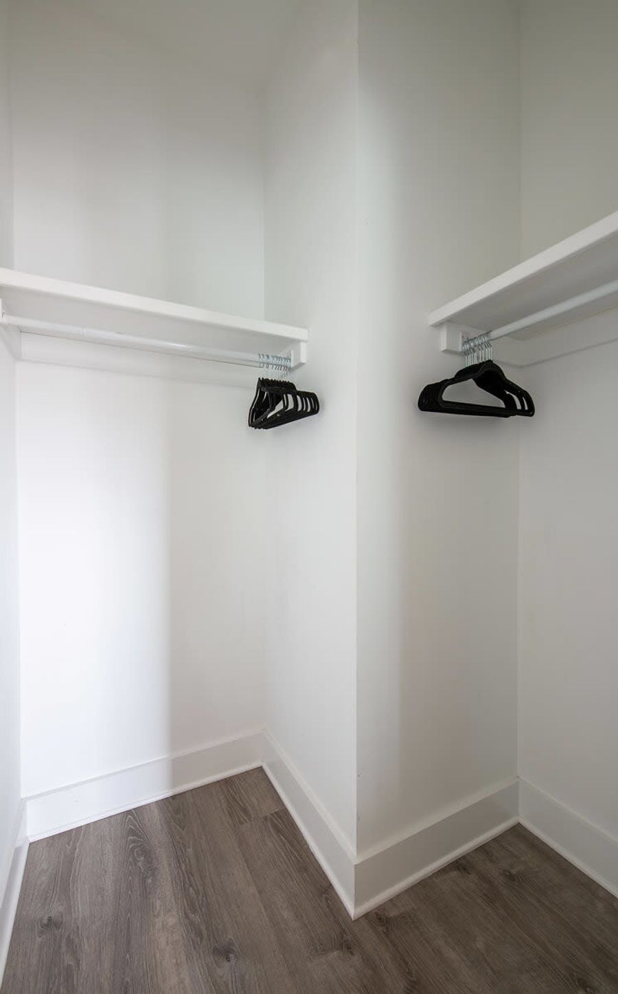 Plenty of closet space