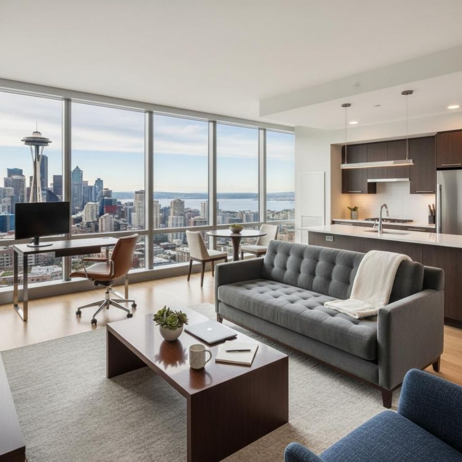 Extended Stay Vacation Rentals in Seattle: Corporate Housing, Relocation & Remote Work